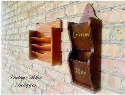 Wall Mount Letter Holder Mail Key Sort