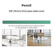 30 034 Inch Round Glass Table Top 3 8