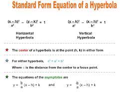 Standard Form Of The Equation Of