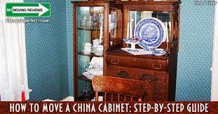 How To Move A China Cabinet Step By