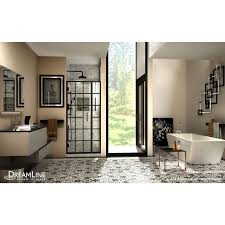 Unidoor Toulon Frameless Hinged Shower