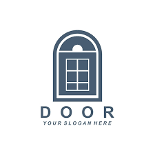 Home Door Logo Home Interior Icon Design