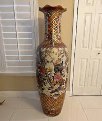 Vintage Chinese Porcelain Floor Vase 62