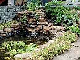 Outdoor Decorative Waterfall