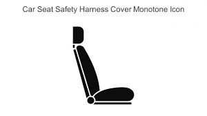 Car Seat Safety Harness Cover Monotone