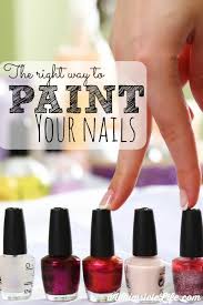 The Right Way To Paint Nails Smudge