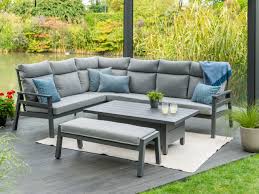 Barcelona Aluminium Modular Corner Sofa