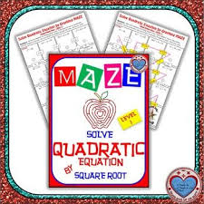 Maze Solve Quadratic Equation By