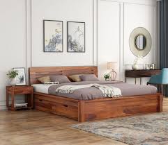 Buy Lynet Bed With Side Storage King