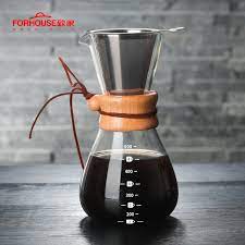 600ml 800ml Heat Resistant Glass Coffee