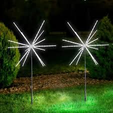 Sparkler Led Garden Lights Set Of 2