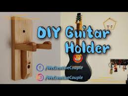 Diy Wall Mounted Guitar Hanger