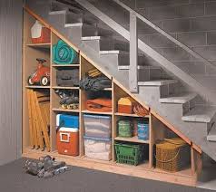 5 Basement Under Stairs Storage Ideas