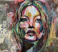 Icon Of Style Kate Moss Painting By