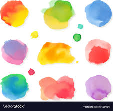 Watercolor Painting Icon Set Royalty
