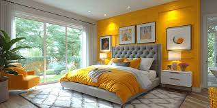 Gray And Yellow Bedroom Ideas