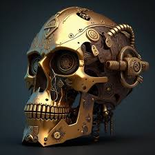 The Apex Of Steampunk Aesthetics Skull