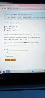 Practice Systems Of Linear Equations