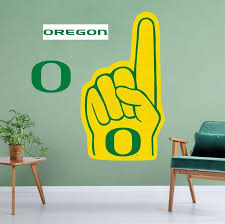 Oregon Ducks Foam Finger Officially