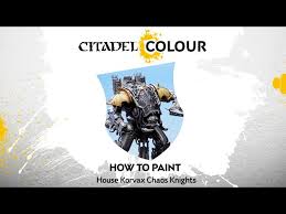 Paint House Korvax Chaos Knights