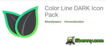 Color Line Dark Icon Pack License