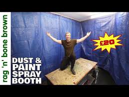 Paint Spraying Booth Work Curtains