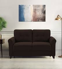 Buy Aldrin Fabric 2 Seater Sofa In Cool