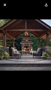 15 Outdoor Fireplace Patio Ideas In