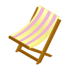 Wooden Chaise Lounge Isometric 3d Icon