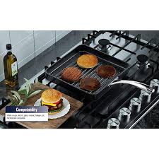 Cooks Standard Hard Anodized Nonstick Square Grill Pan 11 X 11 Inch Black
