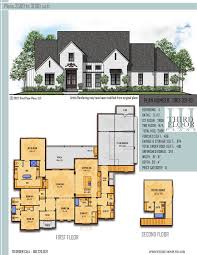 Farm House Style Home Plan With Open