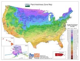 The 2016 Usda Hardiness Zone Map