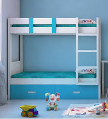 Buy Adonica Bunk Bed In Azure Blue