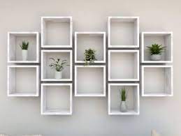 Wall Bookshelves Cube Shelves