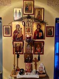 8 Icon Wall Ideas Home Altar Prayer