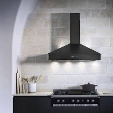 Master Range Kitchen Cooker Hood Black