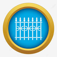 Ani Vector Hd Images Park Fence Icon