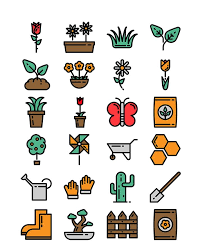 Free Gardening Icons Scalable And