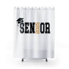 Senior 2025 Shower Curtain Home