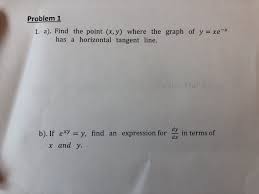 Solved Problem 1 1 A Find The Point