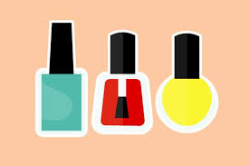 Nail Polish Icon Stickers Graphic By