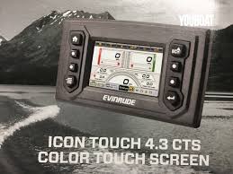 Ecran Evinrude Icon Touch 4 3cts New By