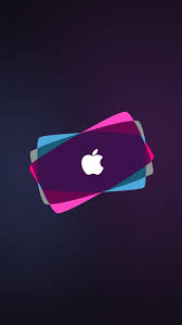 Purple Apple Logo Wallpaper 832 Iphone