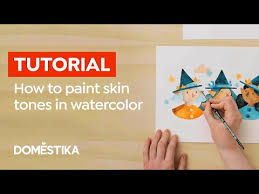 Paint Skin Tones In Watercolor