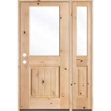 Krosswood Doors 46 In X 80 In Rustic