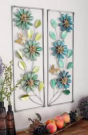 Metal Flowers Wall Decor Metal Wall Art