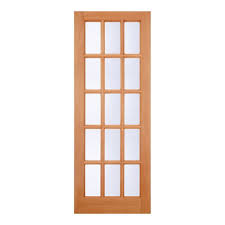 Sa 15l Hardwood M T External Door Clear