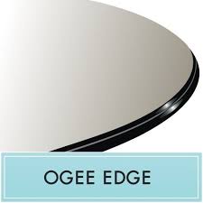 Round Tempered Glass Table Top