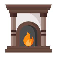 Fireplace Generic Color Fill Icon