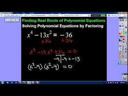 Roots Of A Polynomial Part 4